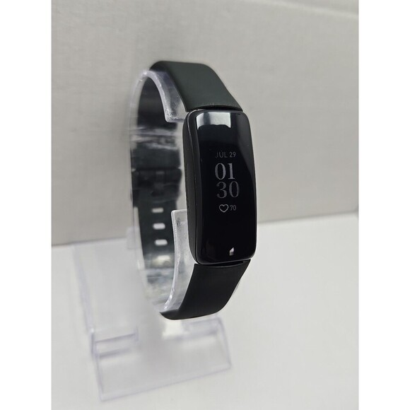 Fitbit Inspire 2 Fitness Tracker Black Heart Rate Monitor Tested No Charger - Picture 3 of 11
